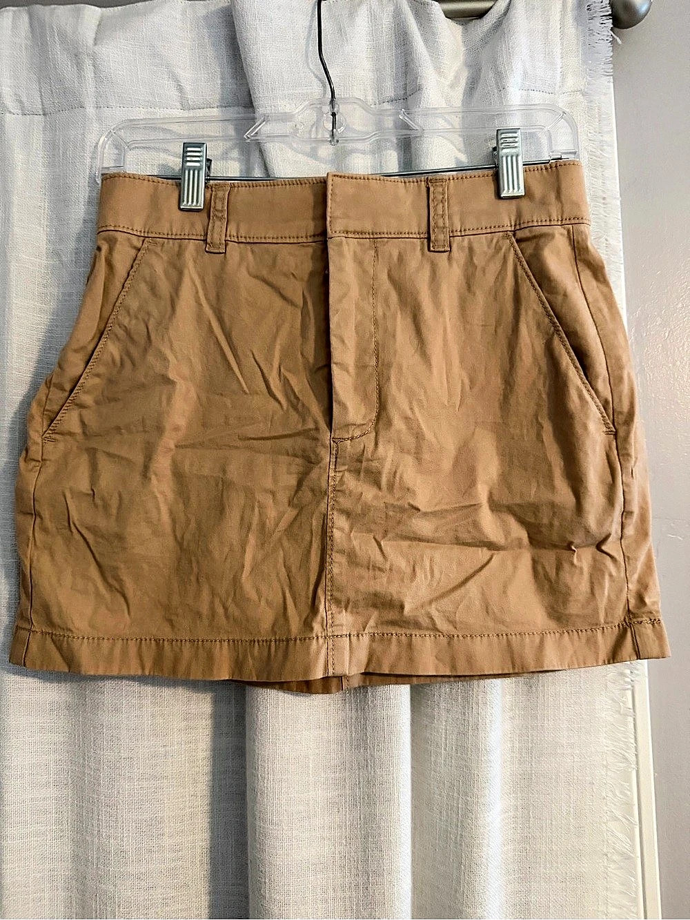 Abercrombie & Fitch Mini Skirt in Brown Size XS